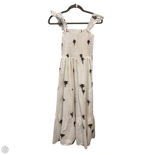 Dress Casual Maxi By Clothes Mentor In White, Size: L