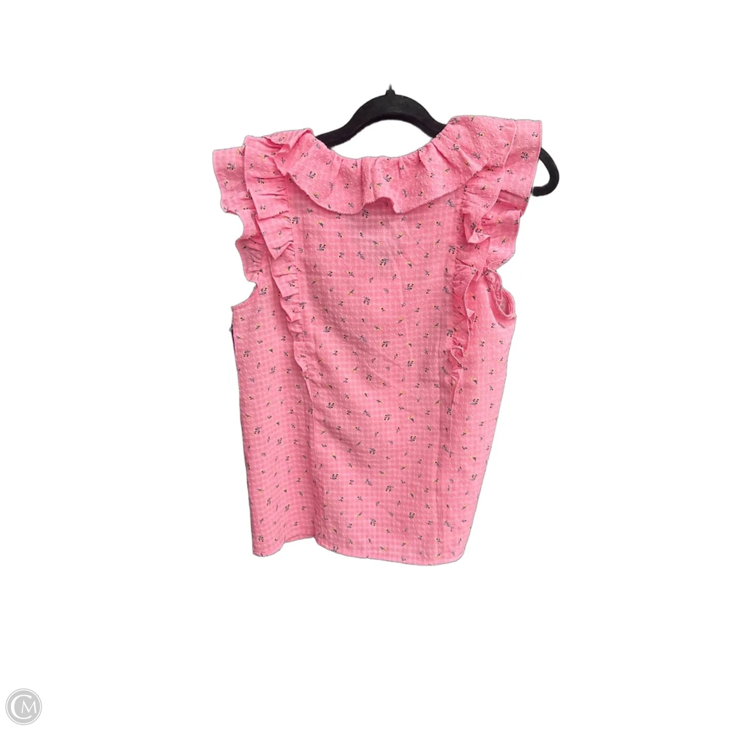 Blouse Sleeveless By Loft In Floral Print, Size: S