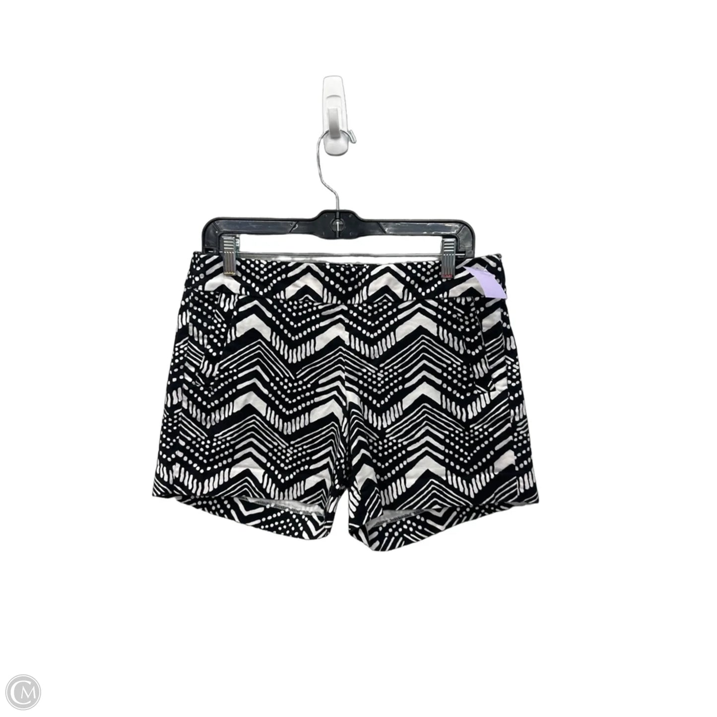 Shorts By J. Crew In Black & White, Size: 6