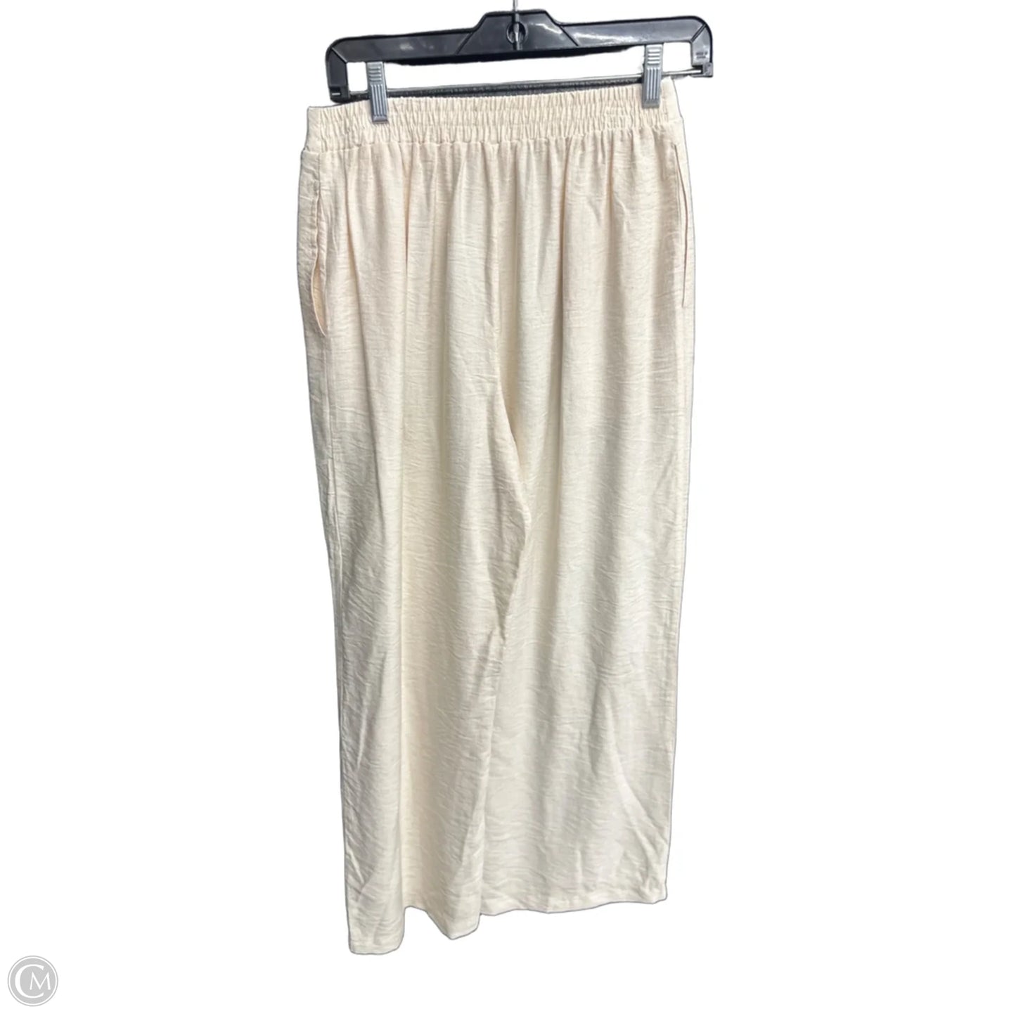 Pants Linen By Paper Crane In Cream, Size: M