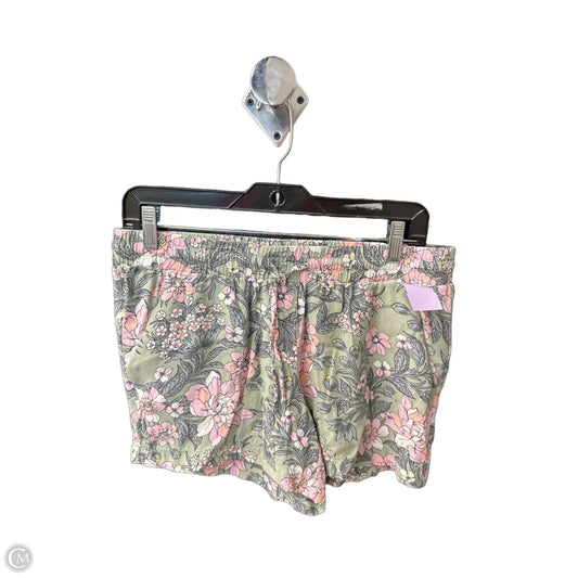 Shorts By Loft In Floral Print, Size: S