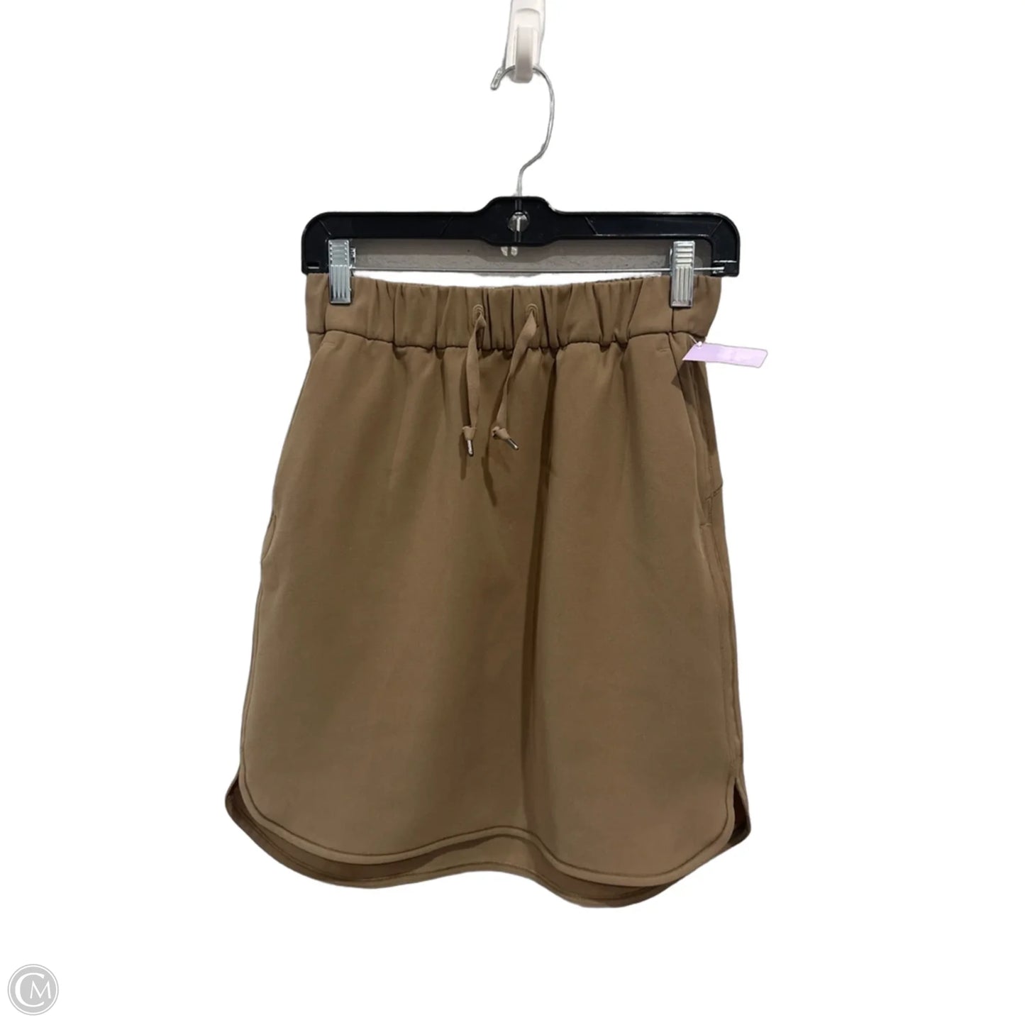 Athletic Skirt By Lululemon In Brown, Size: S