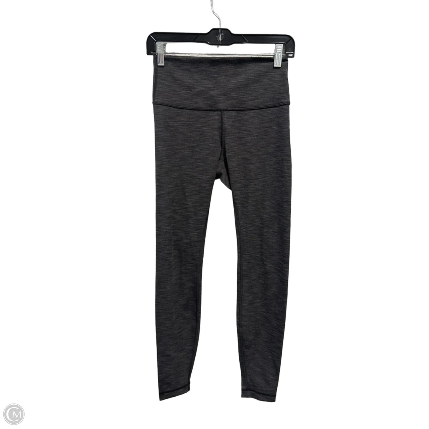 Athletic Leggings By Lululemon In Grey, Size: S