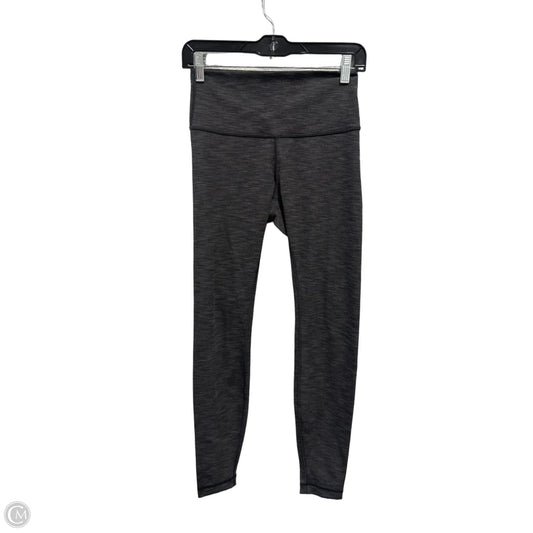 Athletic Leggings By Lululemon In Grey, Size: S