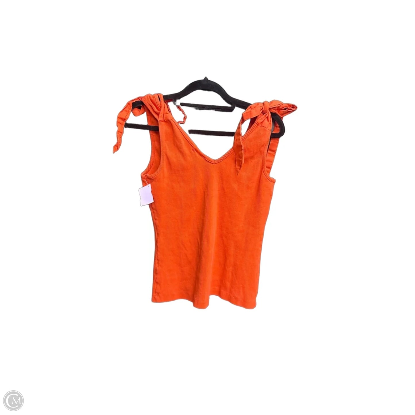 Top Sleeveless By Maeve In Orange, Size: S