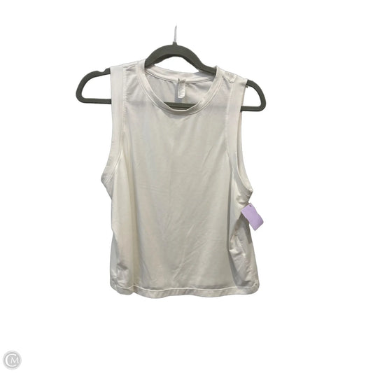 Athletic Tank Top By Zella In White, Size: M