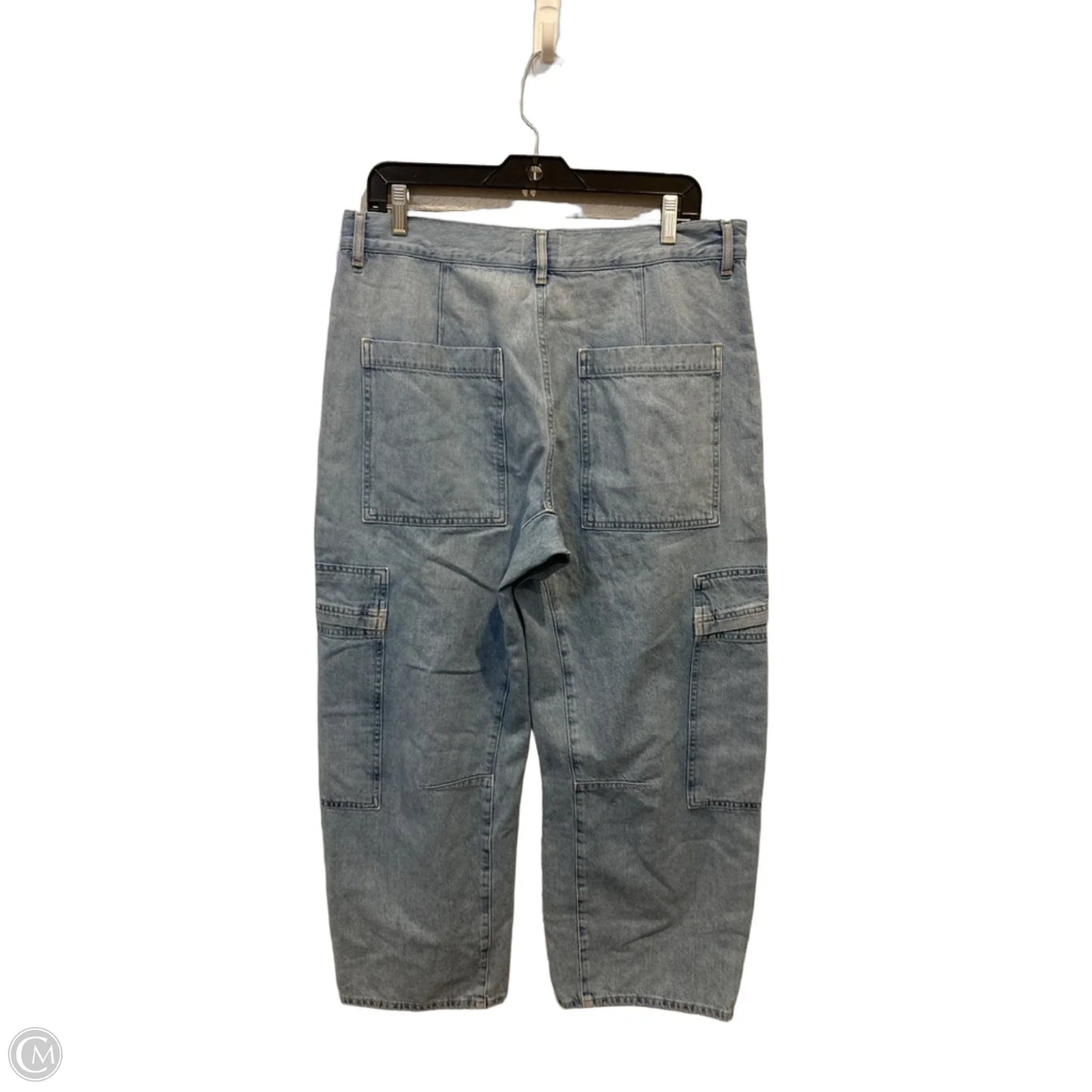 Jeans Wide Leg By Citizens Of Humanity In Blue Denim, Size: 8