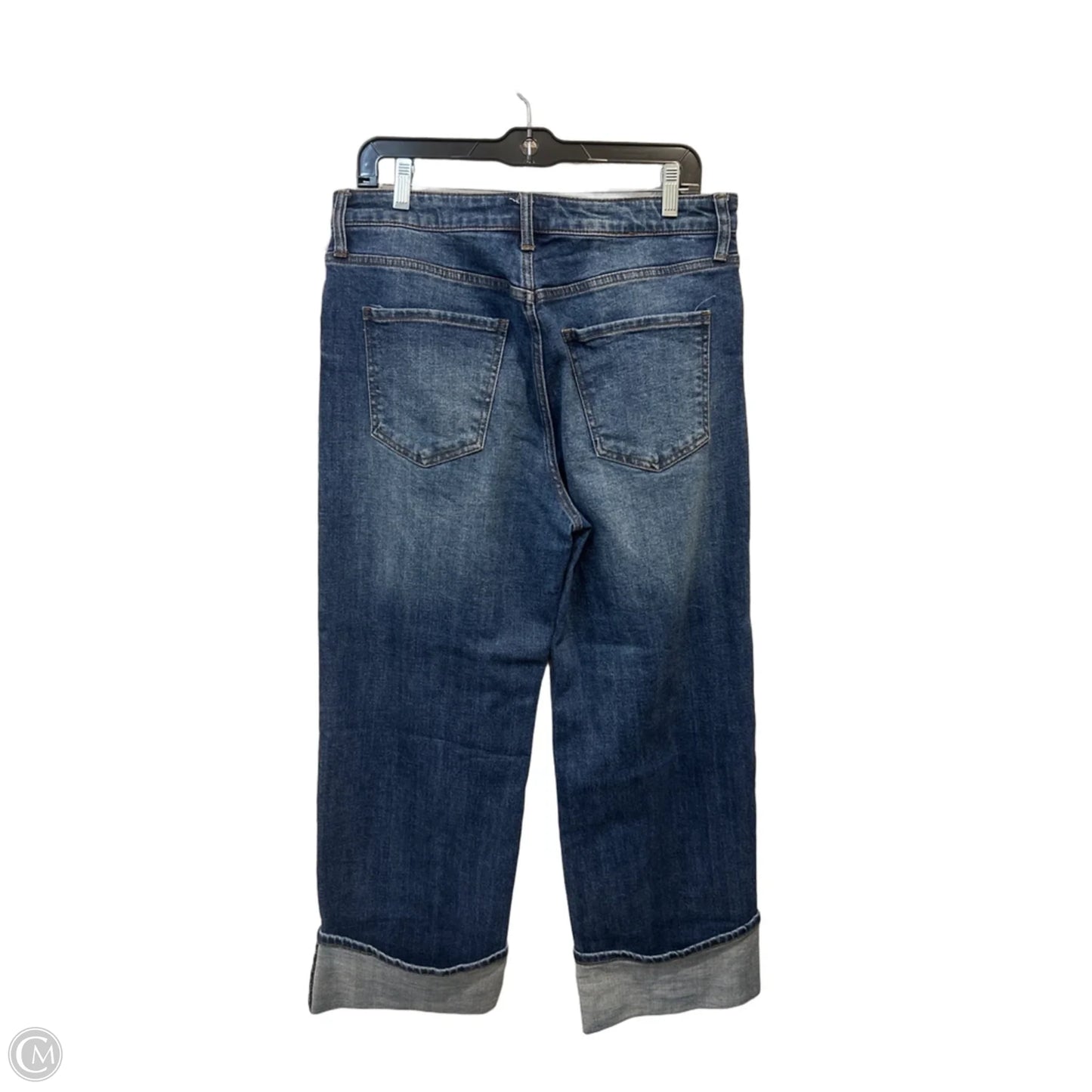 Jeans Wide Leg By Kut In Blue Denim, Size: 10