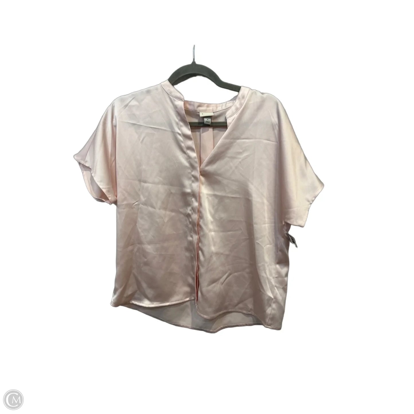 Top Short Sleeve By A New Day In Pink, Size: S