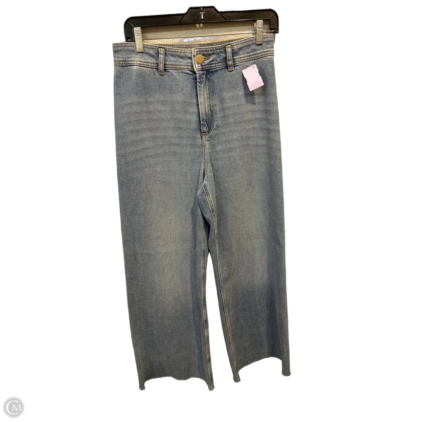 Jeans Wide Leg By Antonio Melani In Blue Denim, Size: 6