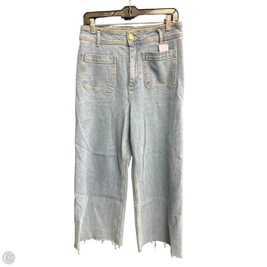 Jeans Wide Leg By Clothes Mentor In Blue Denim, Size: 6