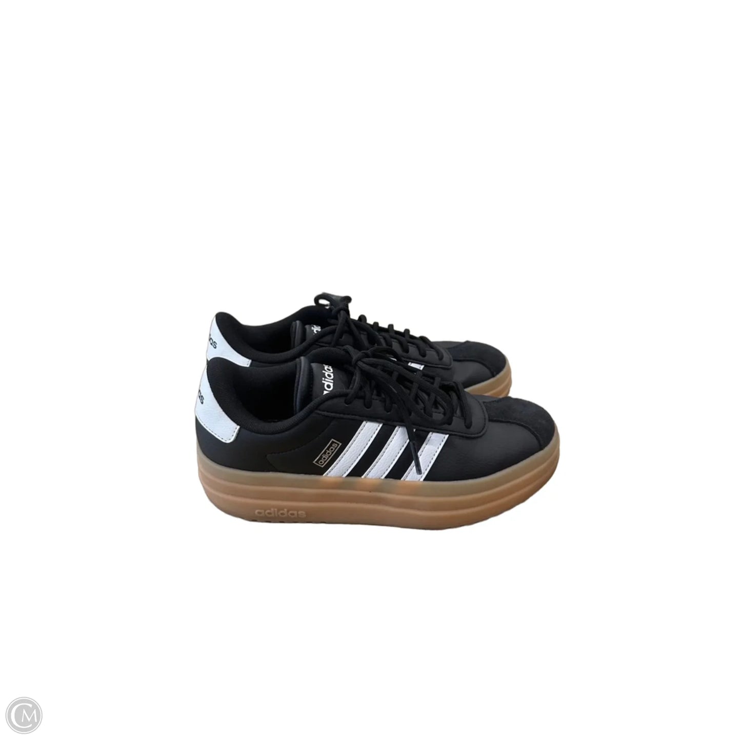 Shoes Sneakers By Adidas In Black & White, Size: 6