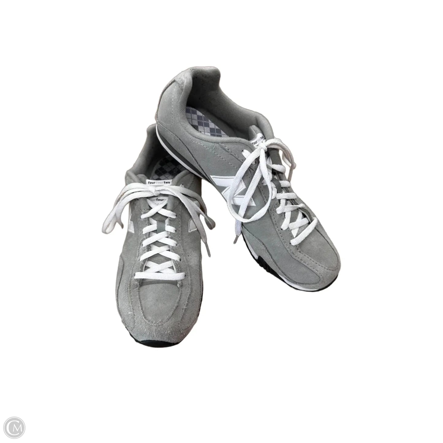 Shoes Sneakers By New Balance In Grey & White, Size: 8