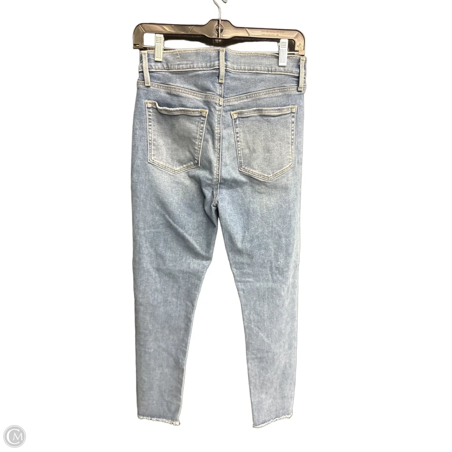 Jeans Straight By Loft In Blue Denim, Size: 2