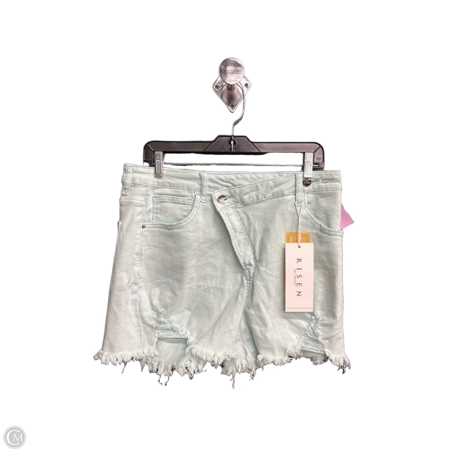 Shorts By Risen In Blue Denim, Size: Xl