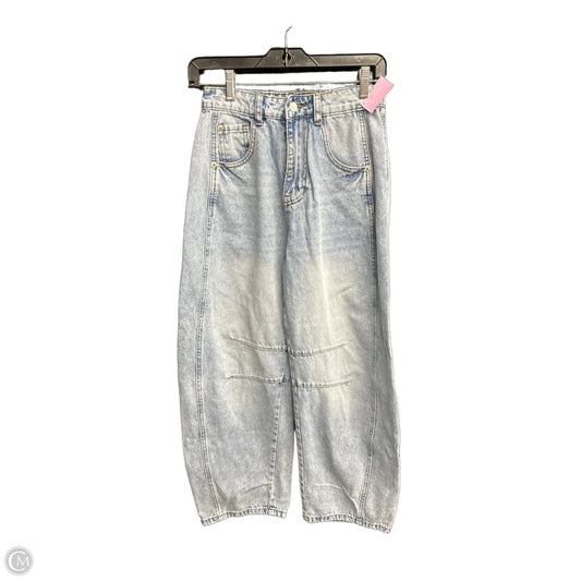 Jeans Wide Leg By Clothes Mentor In Blue Denim, Size: 2