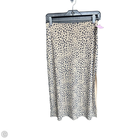 Skirt Maxi By Urban Romantics In Animal Print, Size: S