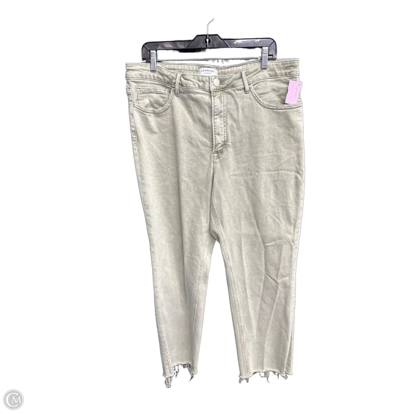 Jeans Straight By Clothes Mentor In Green, Size: 20