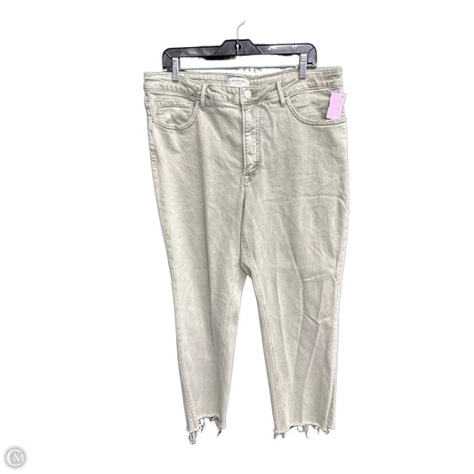 Jeans Straight By Clothes Mentor In Green, Size: 20