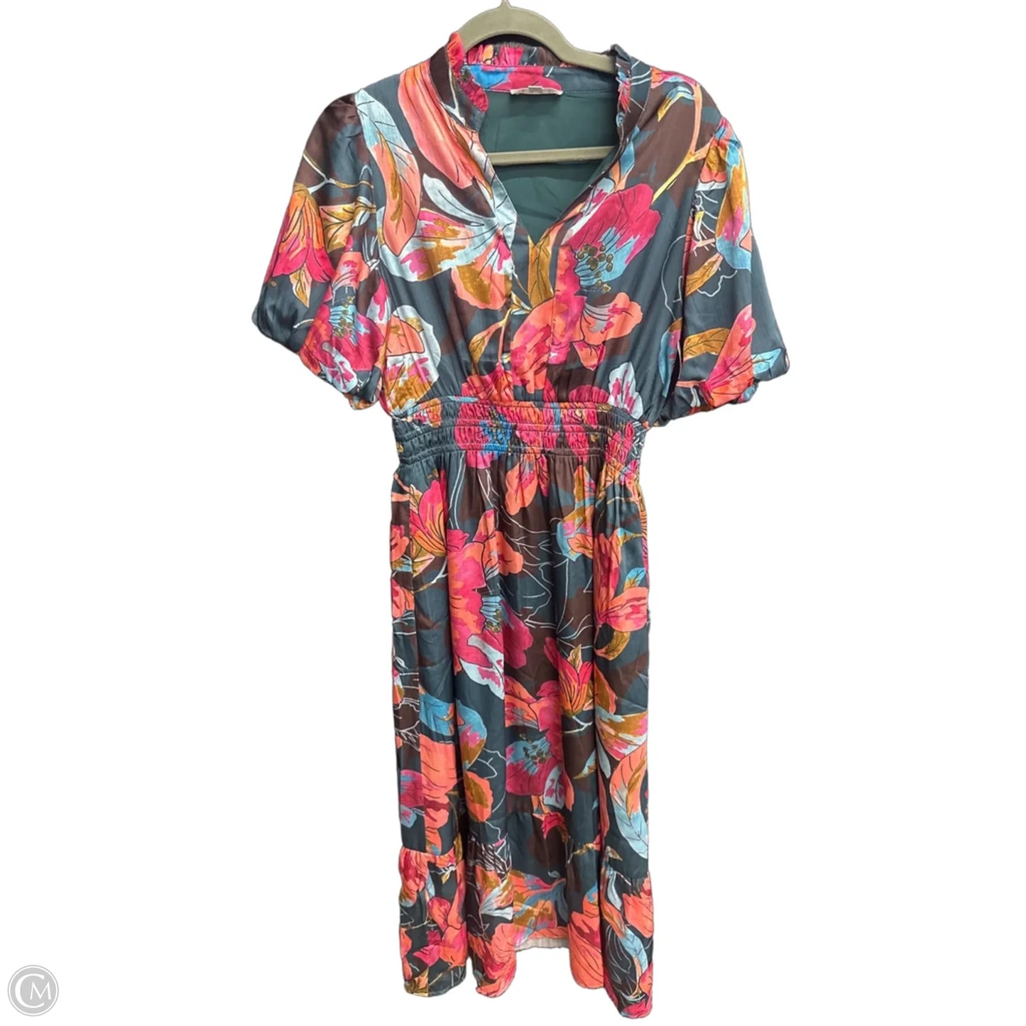 Dress Casual Maxi By Thml In Floral Print, Size: S
