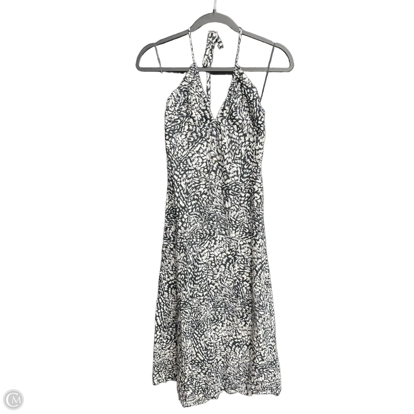 Dress Casual Maxi By H&m In Black & White, Size: S