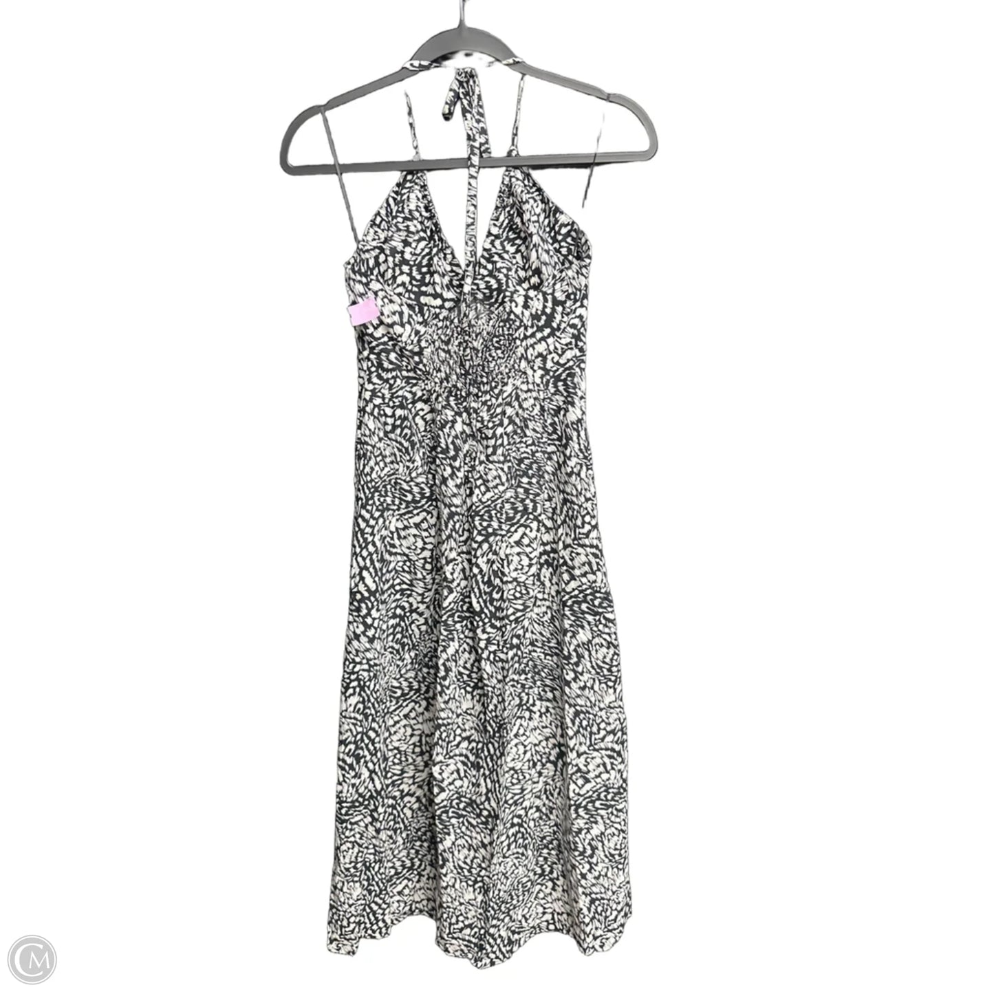 Dress Casual Maxi By H&m In Black & White, Size: S