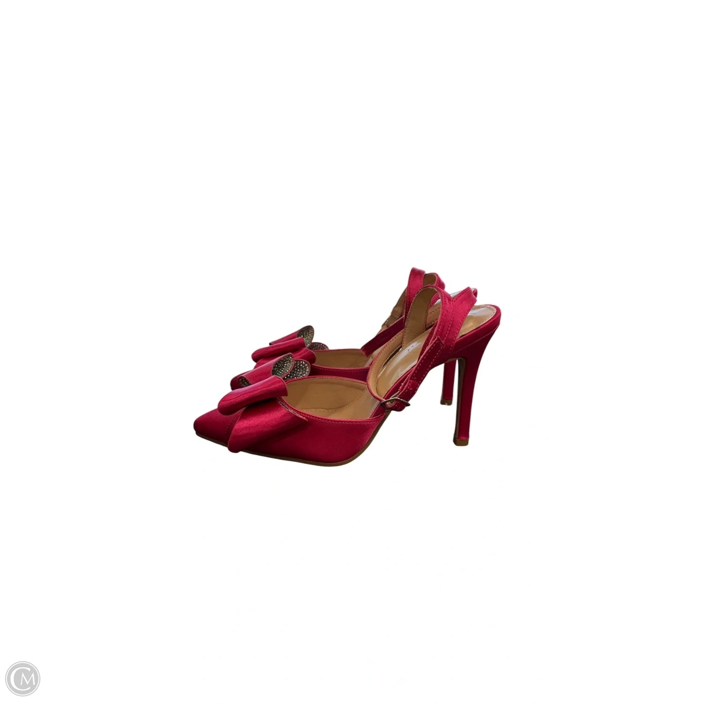 Shoes Heels Stiletto By Clothes Mentor In Pink & Silver, Size: 8