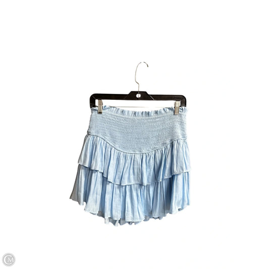 Skirt Mini & Short By Ee Some In Blue, Size: 12