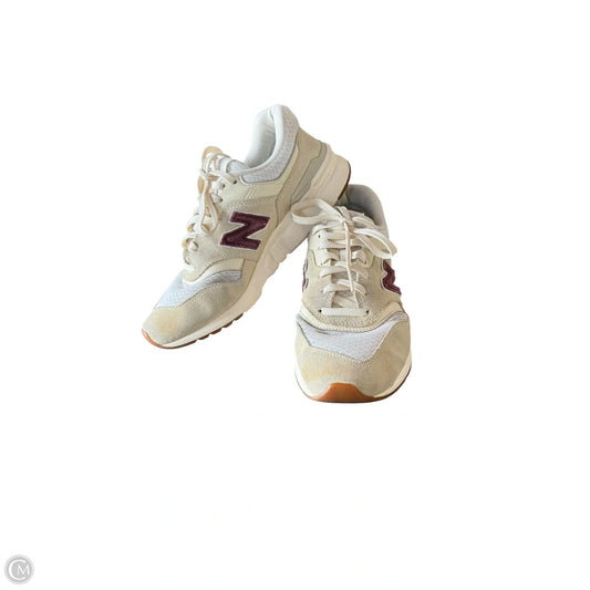 Shoes Sneakers By New Balance In Cream, Size: 9