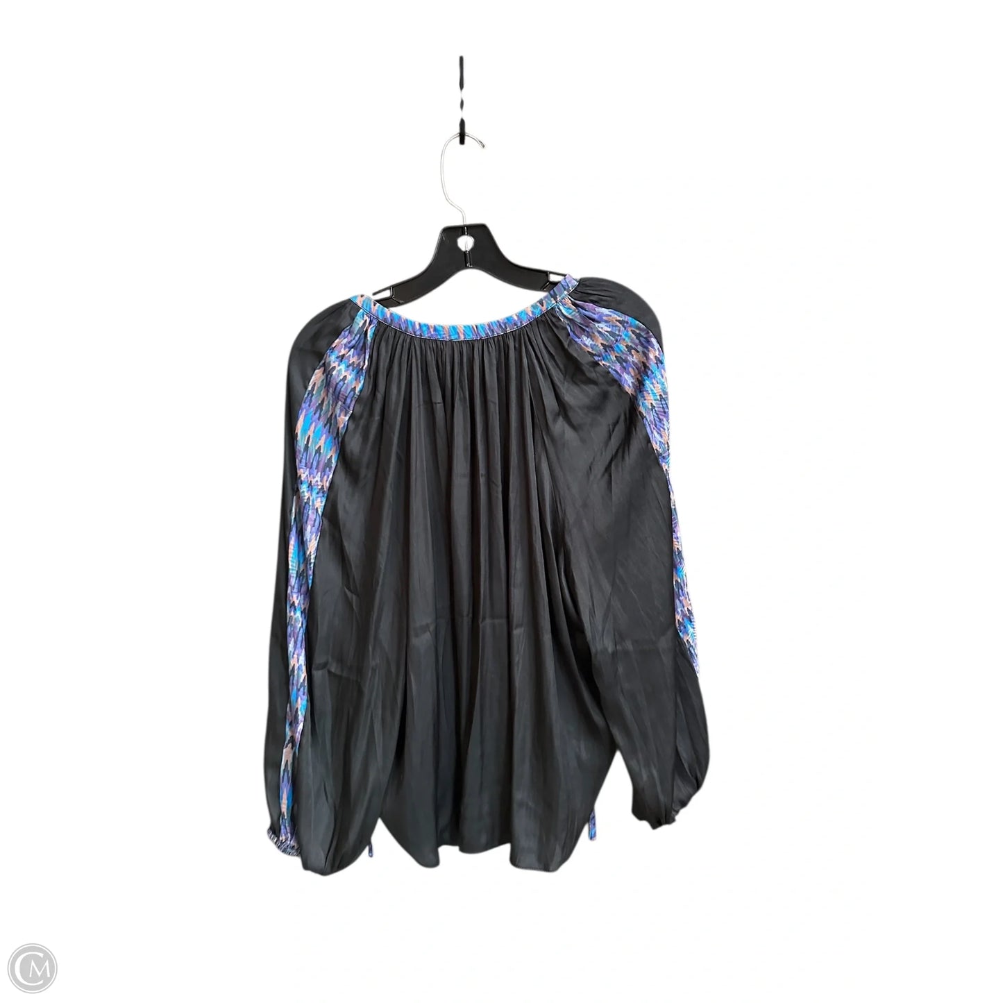Top Long Sleeve By Current Air In Black, Size: M