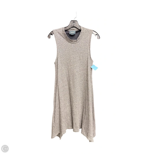 Dress Casual Midi By Maeve In Grey, Size: M