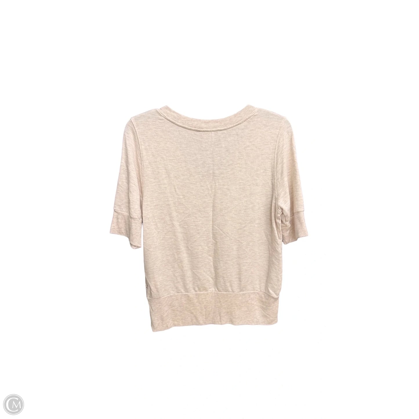 Top Short Sleeve By Athleta In Grey, Size: S