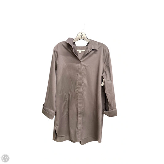 Tunic Long Sleeve By Chicos In Black, Size: M