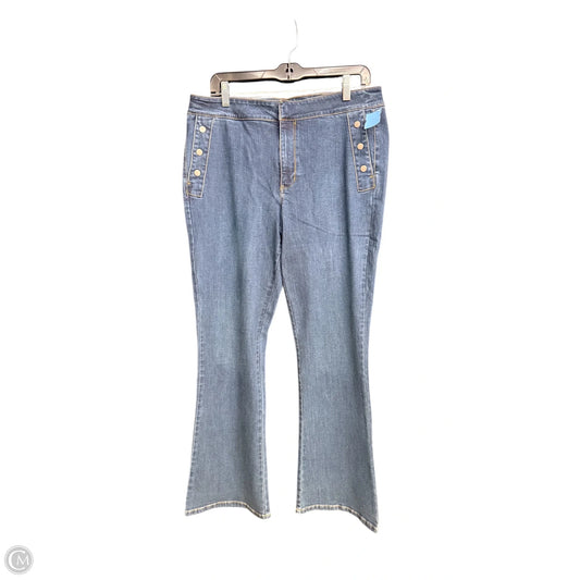 Jeans Boot Cut By J. Jill In Blue Denim, Size: 12