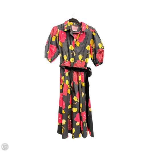 Dress Designer By Kate Spade In Floral Print, Size: 8