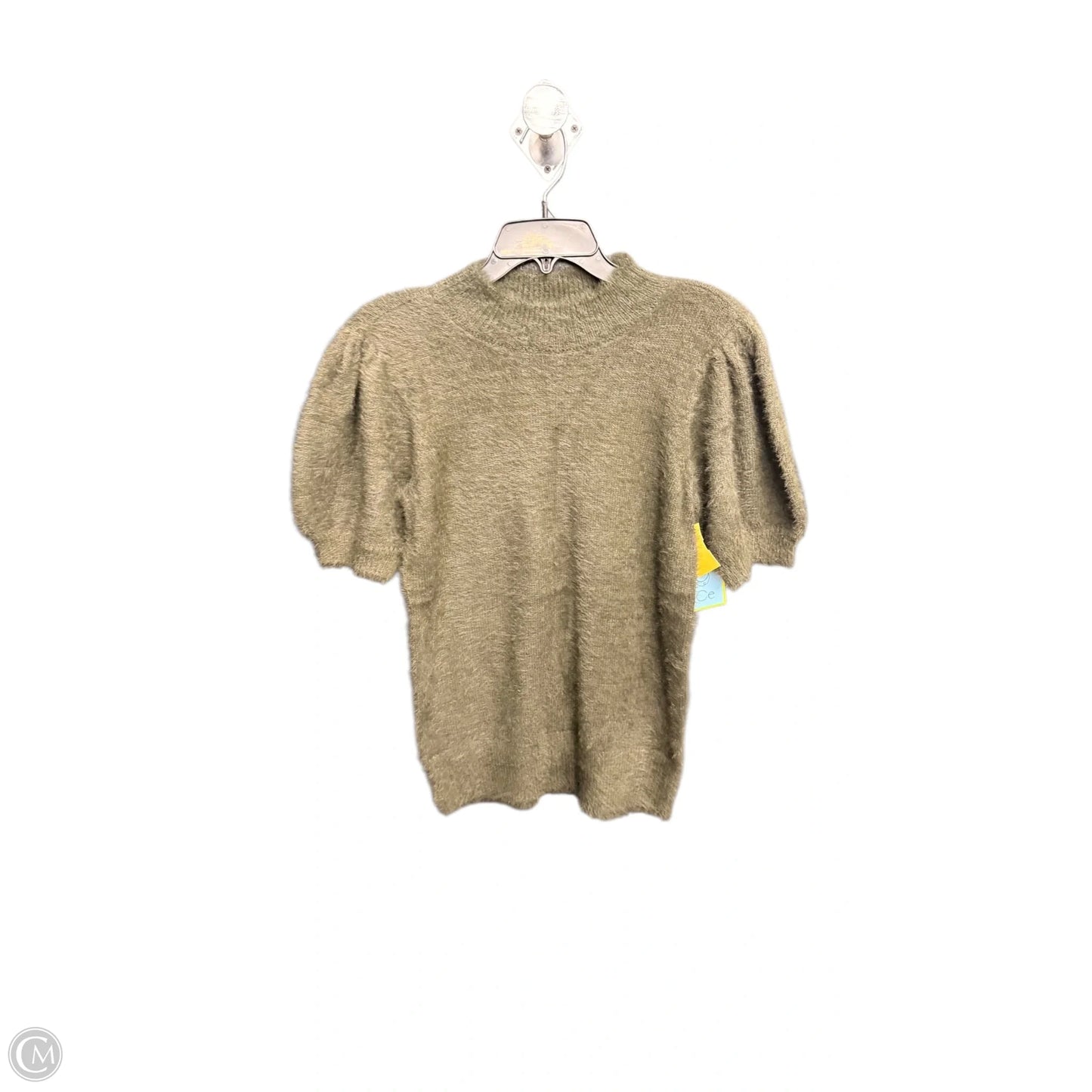 Sweater Short Sleeve By Cece In Green, Size: S