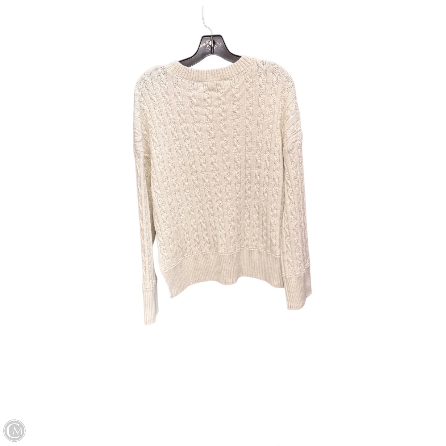 Sweater By Happily Grey In White, Size: Xl