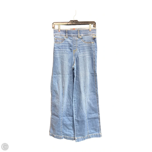 Jeans Wide Leg By Spanx In Blue Denim, Size: 2