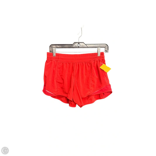 Athletic Shorts By Lululemon In Red, Size: M