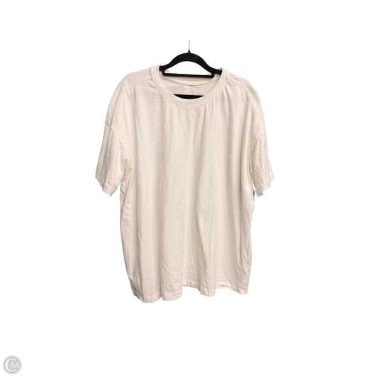 Top Short Sleeve Basic By Pilcro In White, Size: S