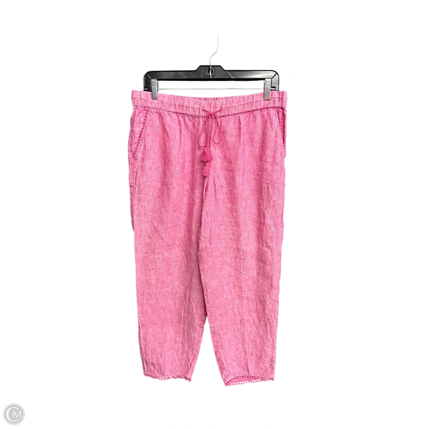 Pants Linen By Talbots In Pink, Size: 6