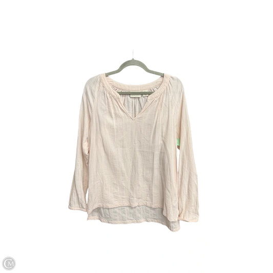 Top Long Sleeve By Cynthia Rowley In Pink, Size: L