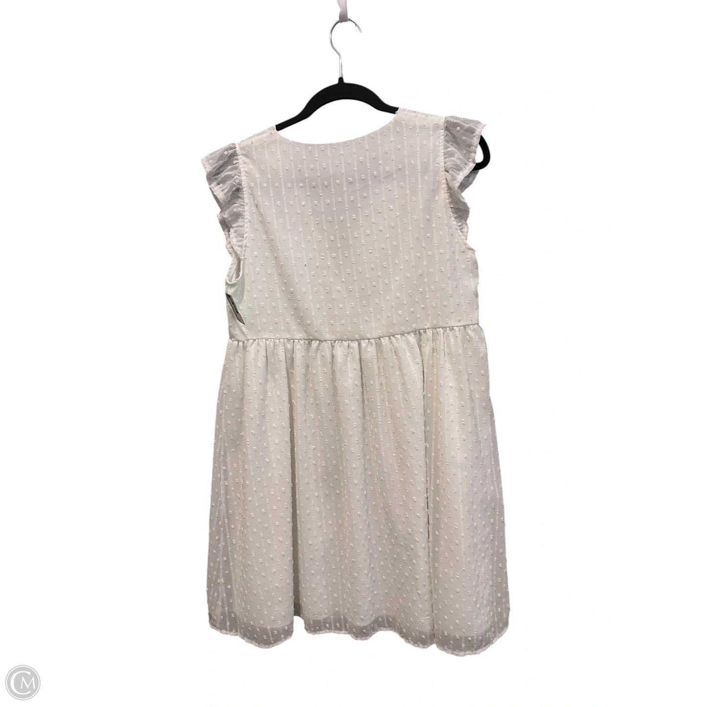 Dress Casual Short By Clothes Mentor In White, Size: S