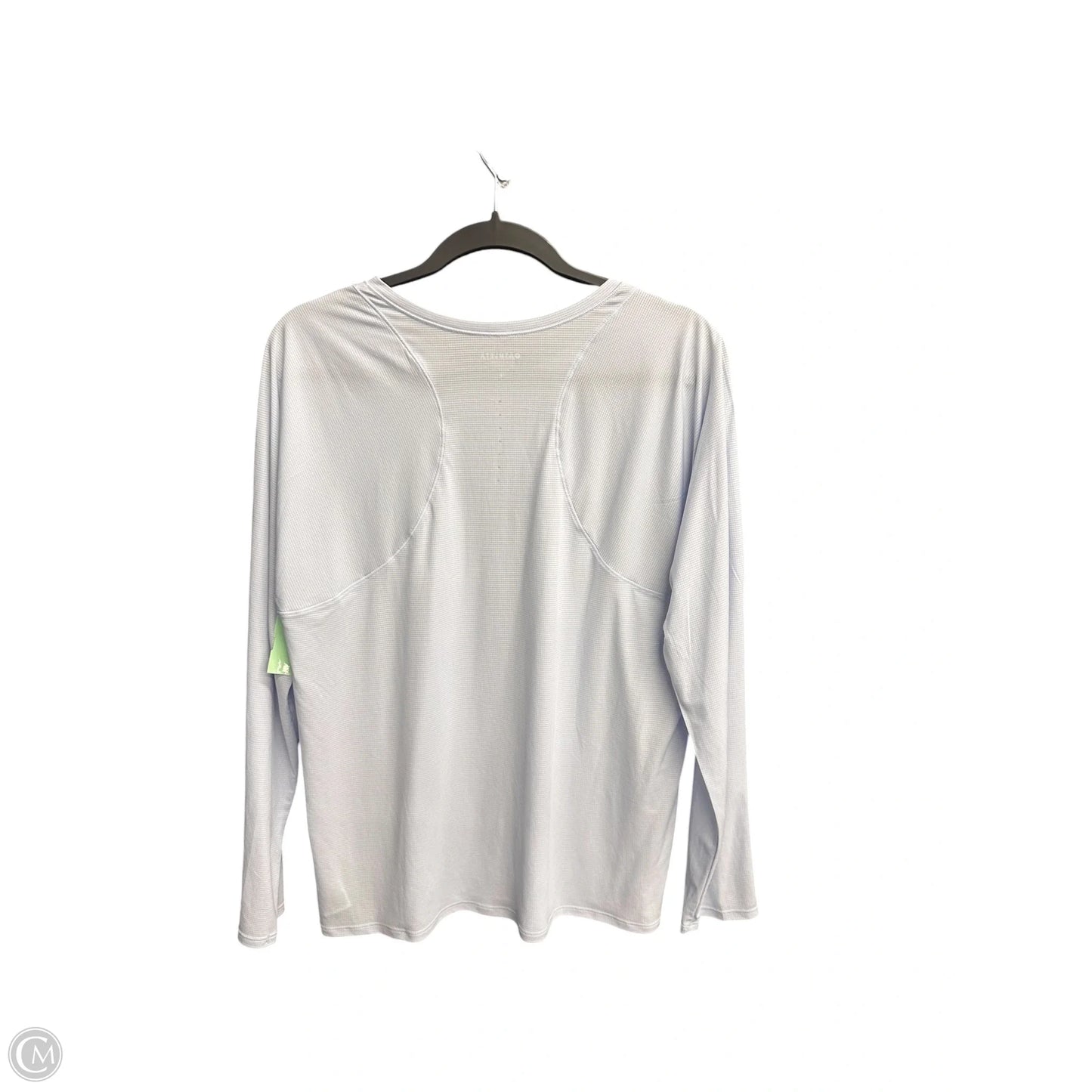 Athletic Top Long Sleeve Crewneck By Athleta In Blue, Size: L