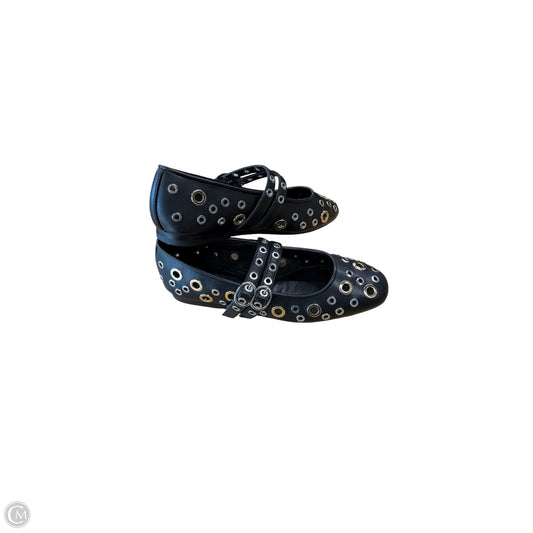 Shoes Flats By Aqua In Black, Size: 7.5
