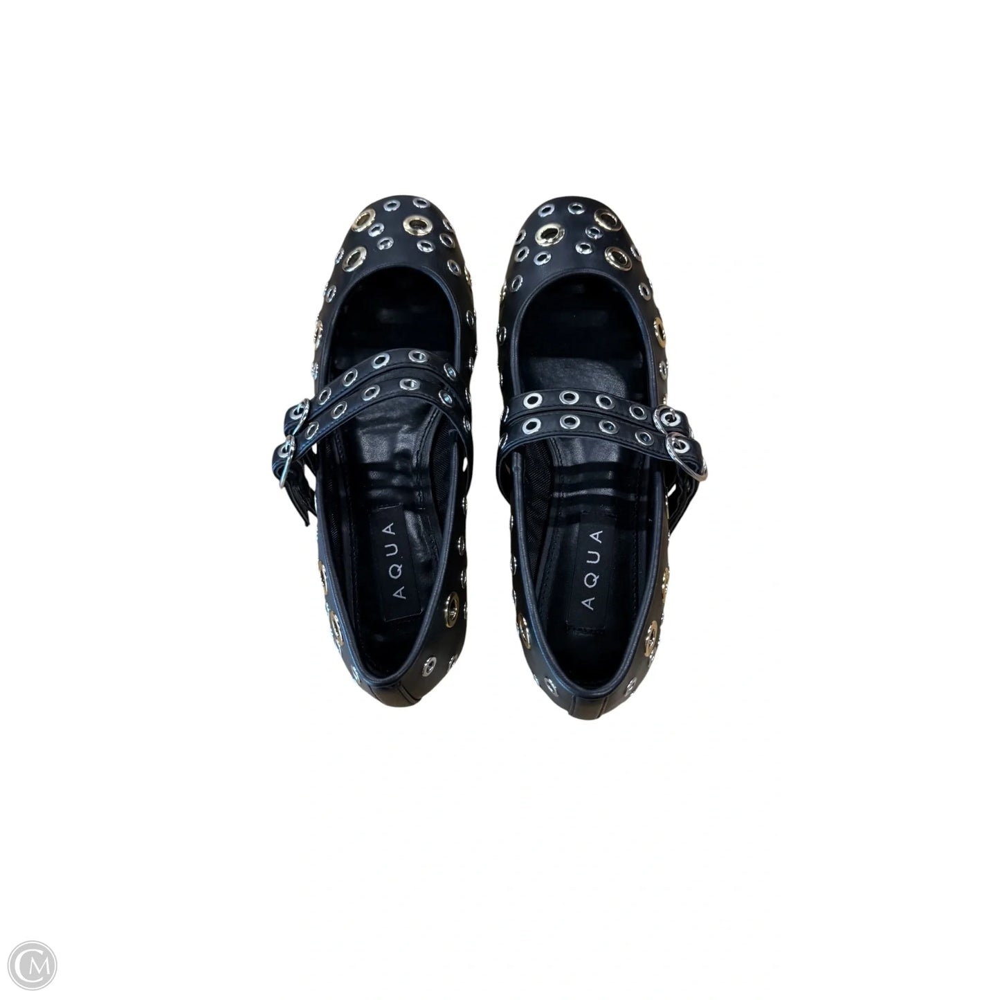 Shoes Flats By Aqua In Black, Size: 7.5