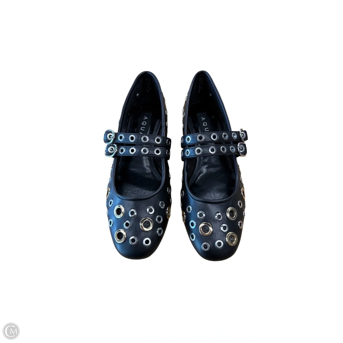 Shoes Flats By Aqua In Black, Size: 7.5