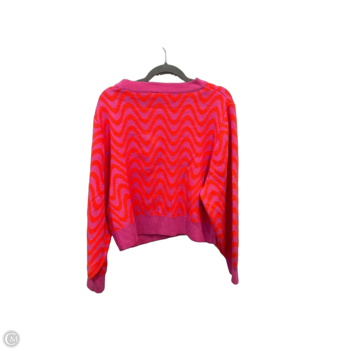 Sweater By Divided In Orange & Pink, Size: L