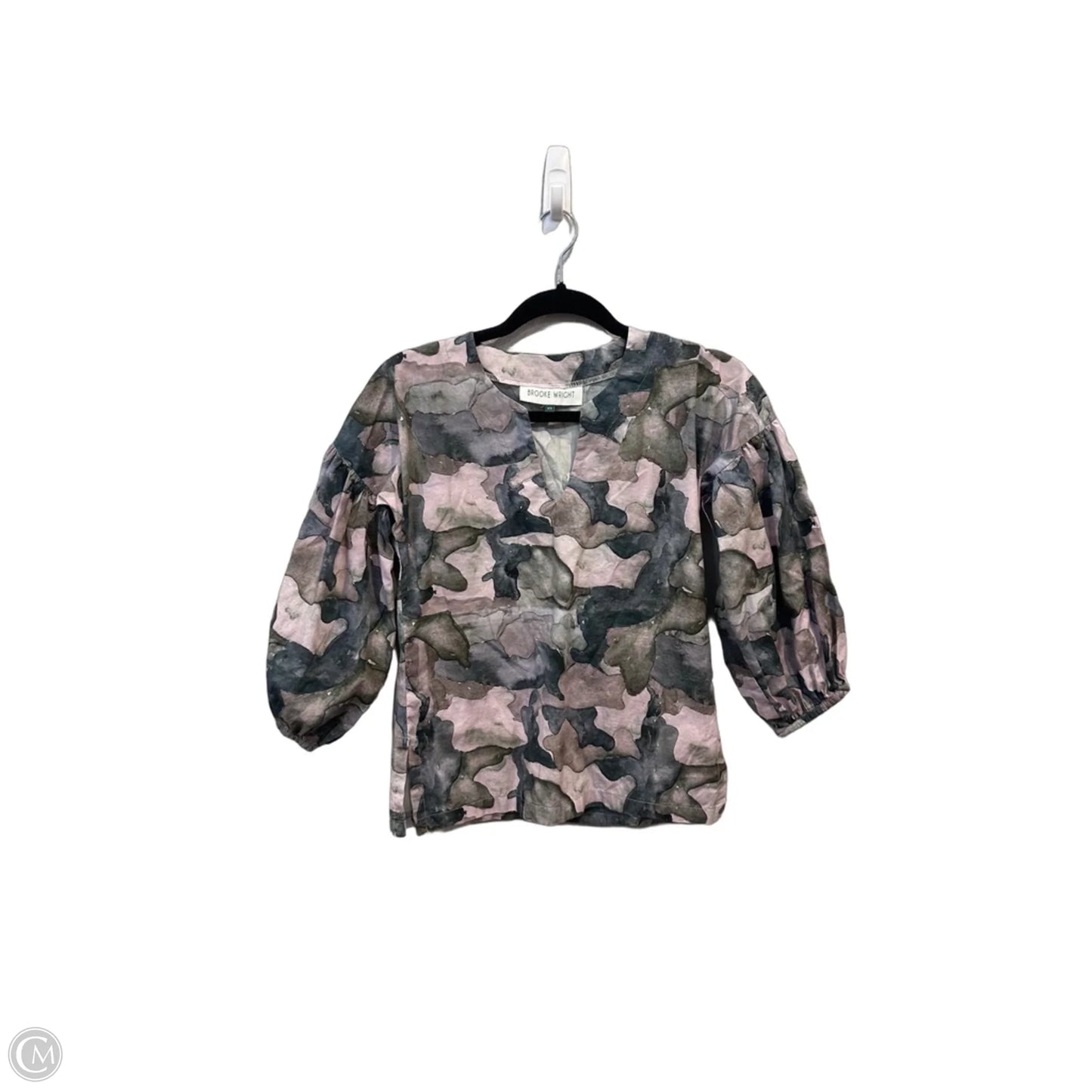 Top Long Sleeve By Clothes Mentor In Green, Size: Xs