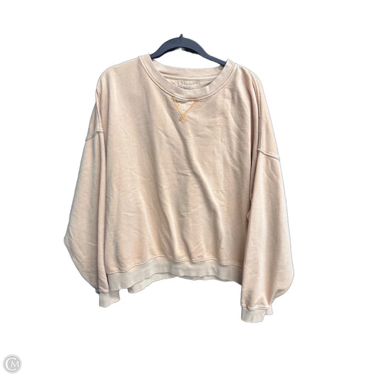 Sweatshirt Crewneck By American Eagle In Orange, Size: Xl